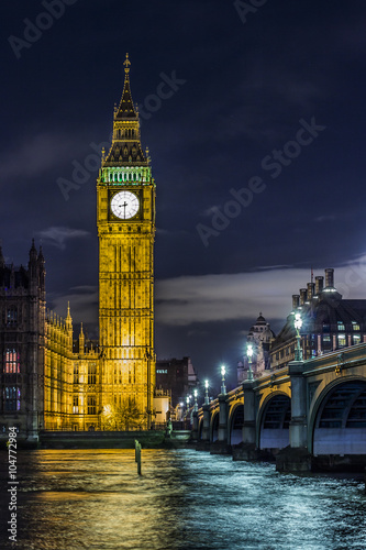 London Big Ben At Night