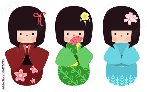 Kokeshi dolls