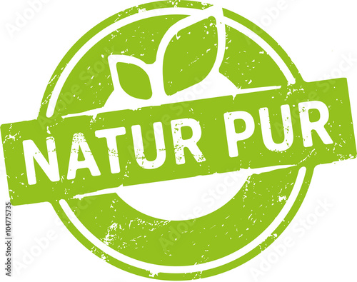 Button Natur pur