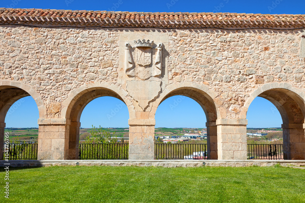 Passage of the Duke of Lerma in the town of Lerma, province of Burgos, Spain