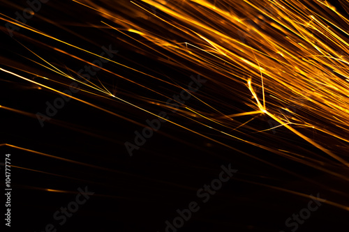  sparks abstract background