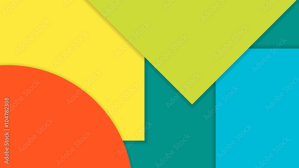 Modern material design vector background. Modern material design vector background.