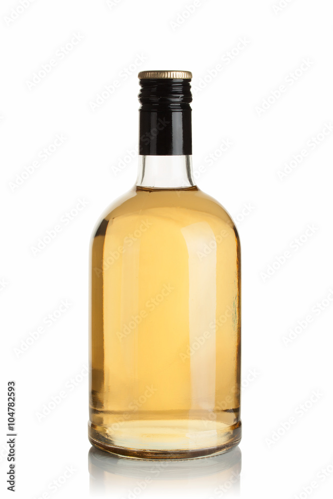 bottle with drink bottle with drink