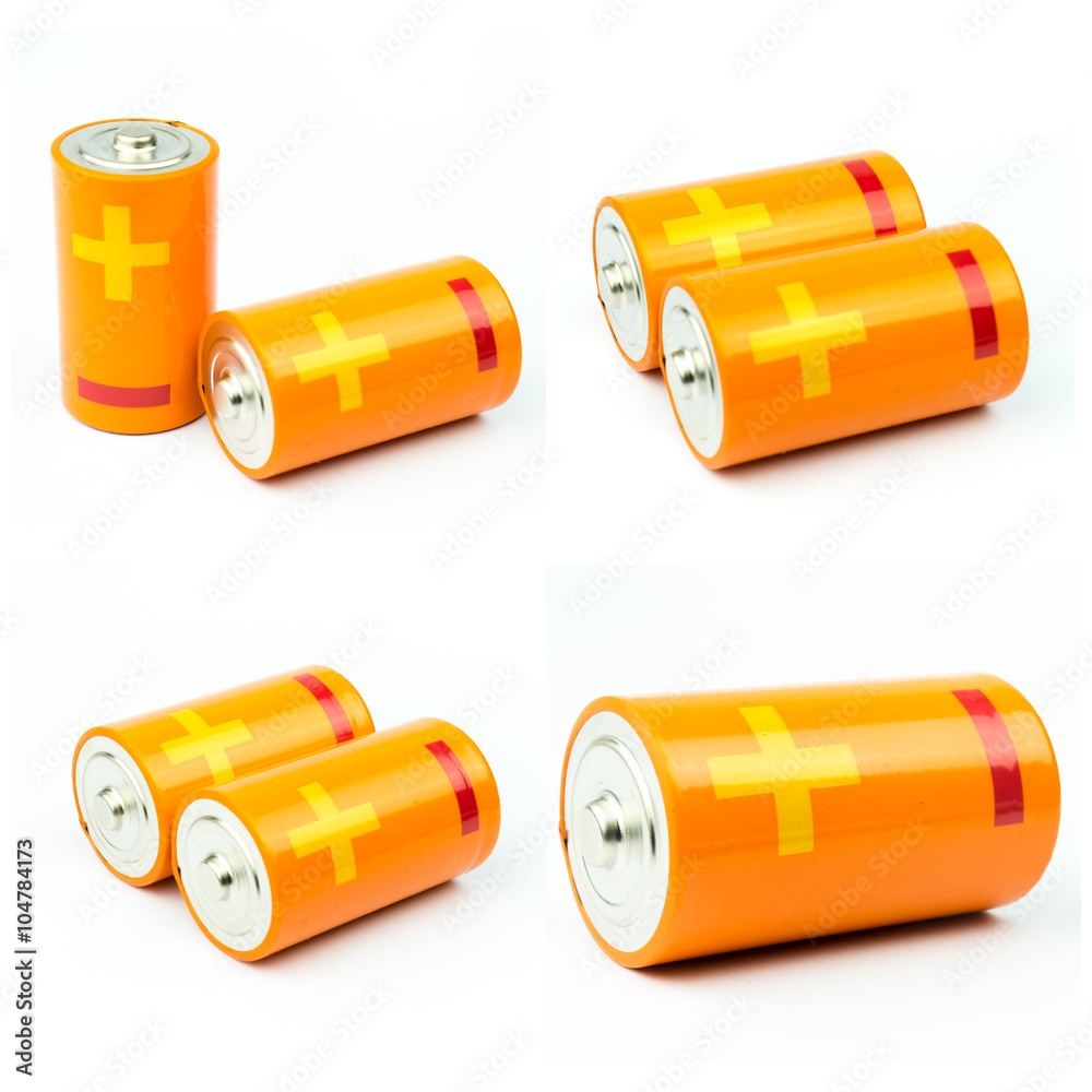 AA Battery on white background AA Battery on white background