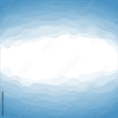 From Deep Abstract White and Blue Background