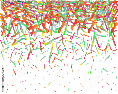 Colorful Confetti Background