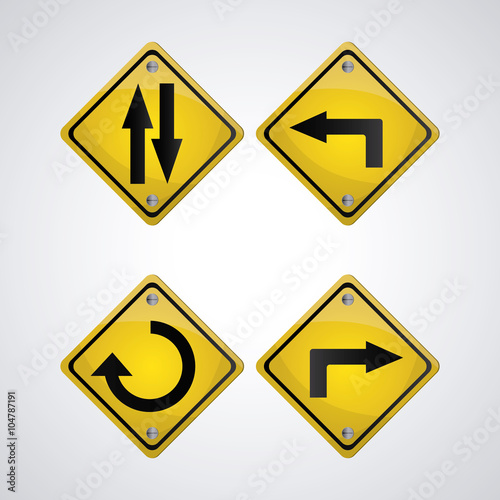 Free Download Road sign design  - GFXLoad