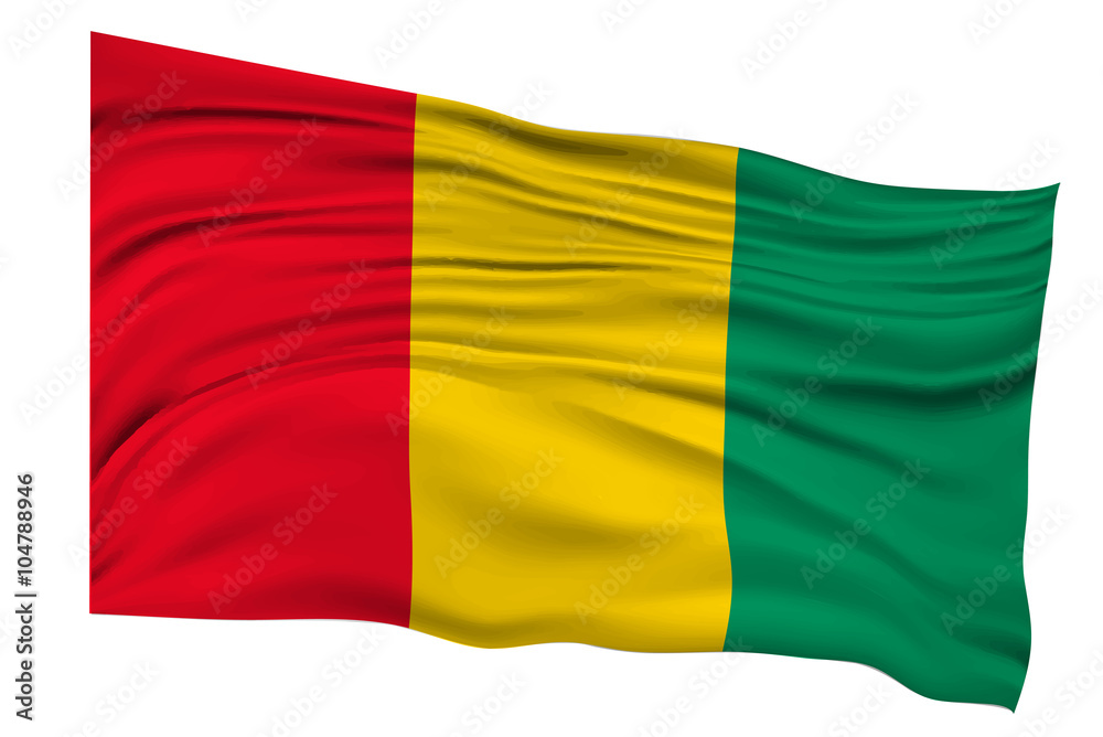 ギニア　 国旗　国　アイコン