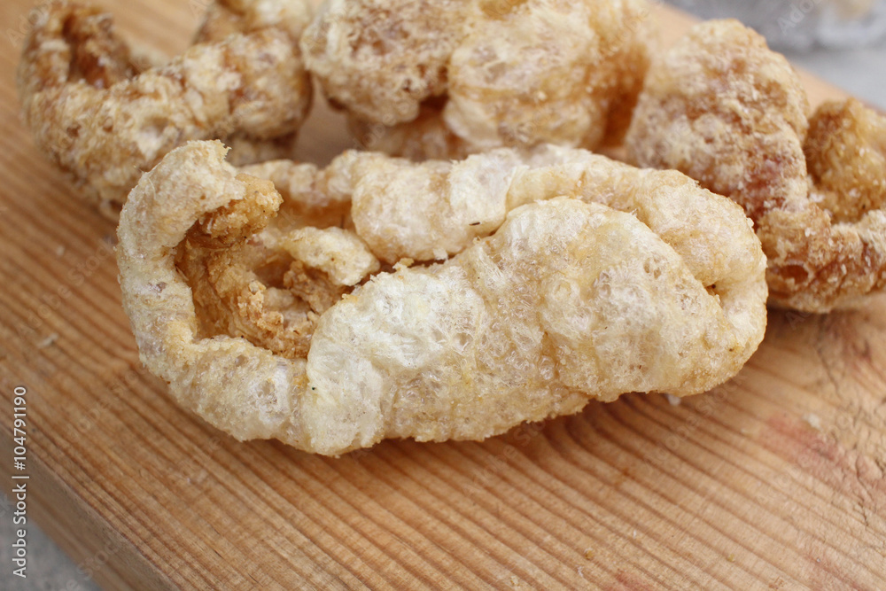 Fried pork skin Fried pork skin