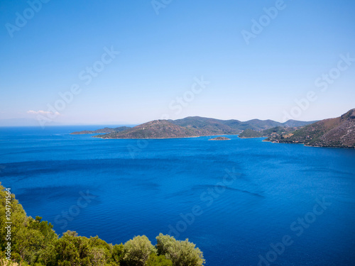Ithaca island in Greece