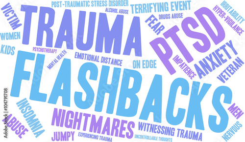 Flashbacks Word Cloud