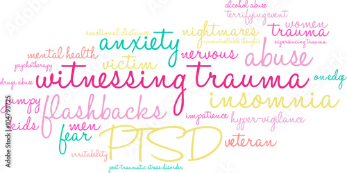Witnessing Trauma Word Cloud