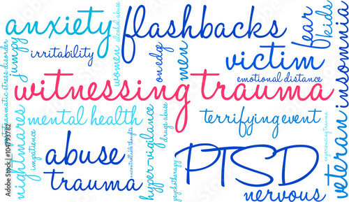 Witnessing Trauma Word Cloud