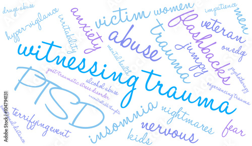 Witnessing Trauma Word Cloud