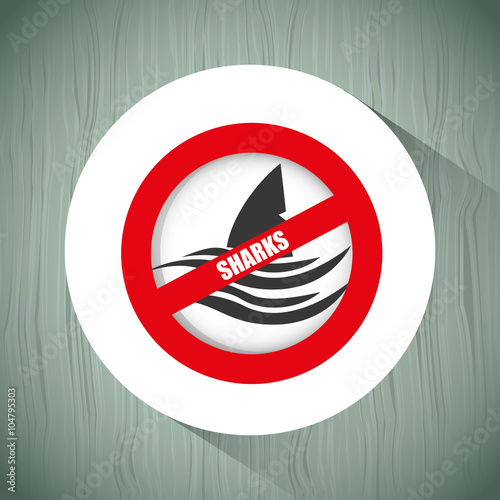 shark icon design 