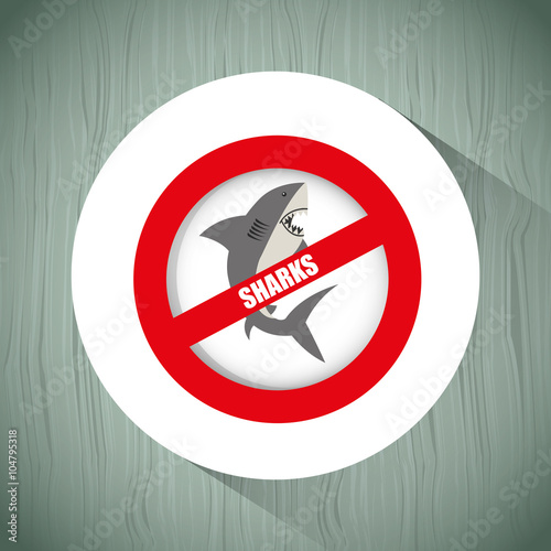 shark icon design 