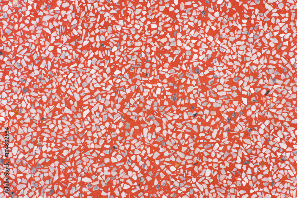 Fototapeta premium decorarive Red Terrazzo Floor