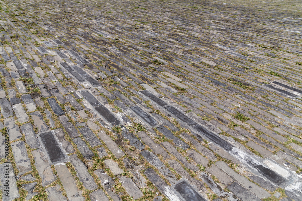 Obraz premium Cobbled road.