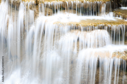 Huai Mae Khamin waterfall in Thailand.