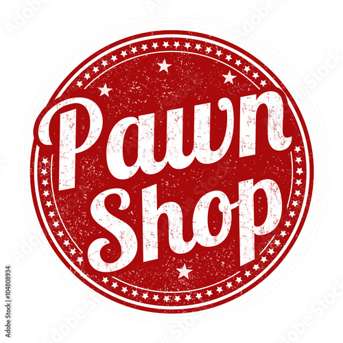 Pawn shop stamp