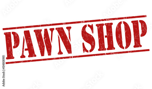 Pawn shop stamp