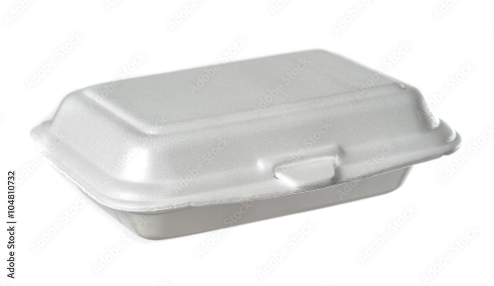 collection of styrofoam box isolated on white collection of styrofoam box isolated on white