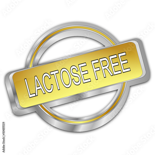 Lactose free Button