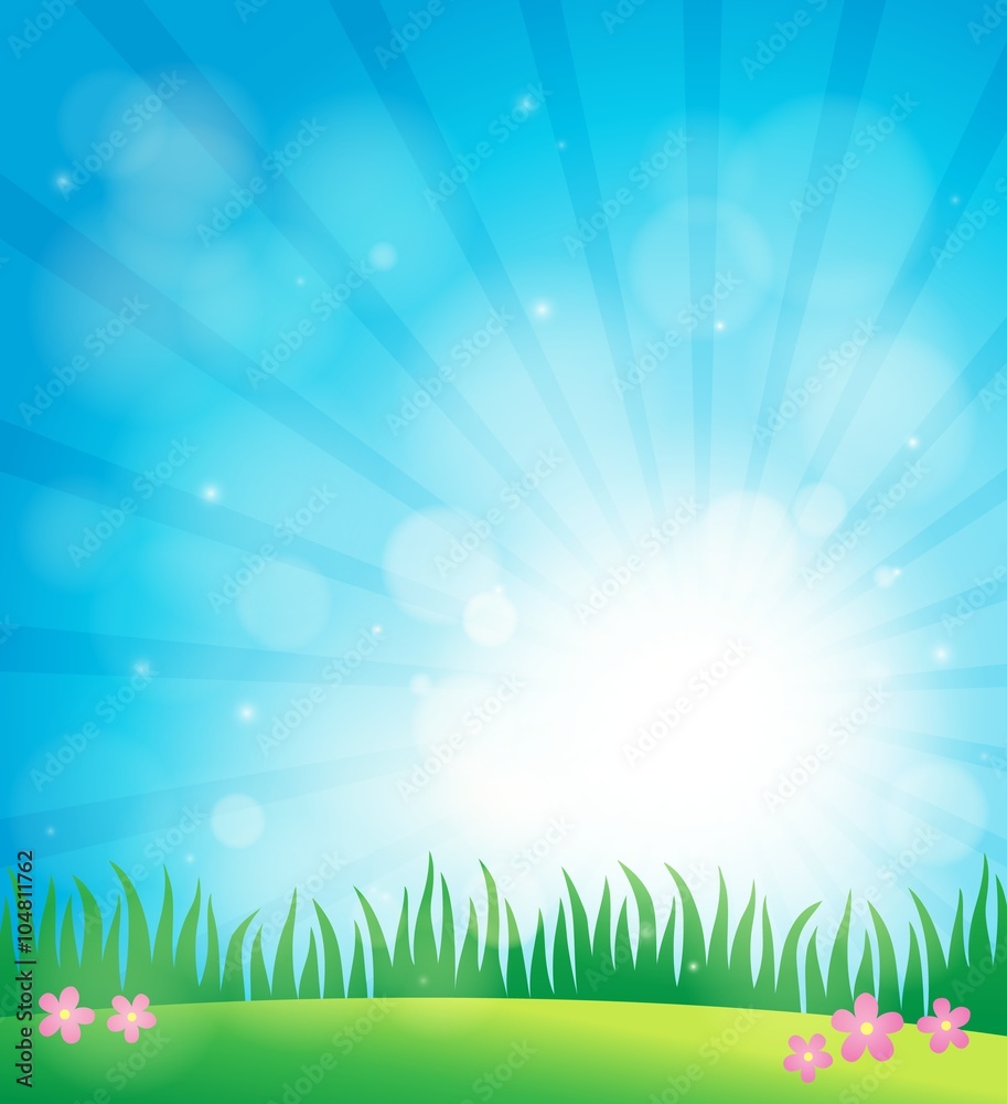Spring topic background 2