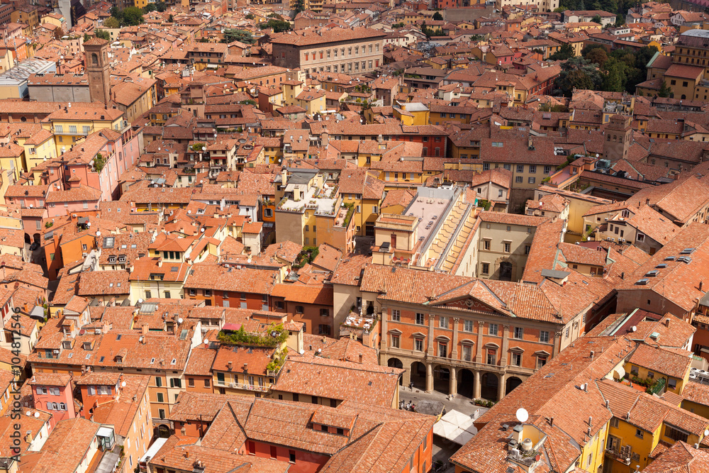 Panorama di Bologna dalla Torre degli Asinelli Panorama di Bologna dalla Torre degli Asinelli