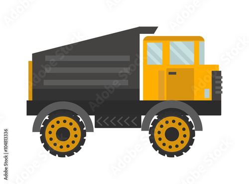 Vector tipper illustration
