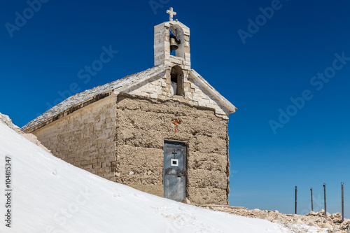 Chapel On St.George Mountain-Biokovo, Croatia
