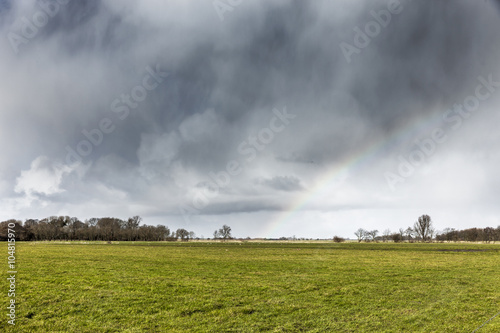 Regenbogen über Ostfriesland