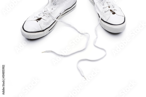 Weiße Schuhe