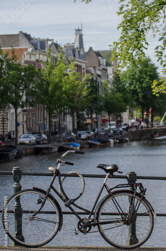 Typical landscape in Amsterdam