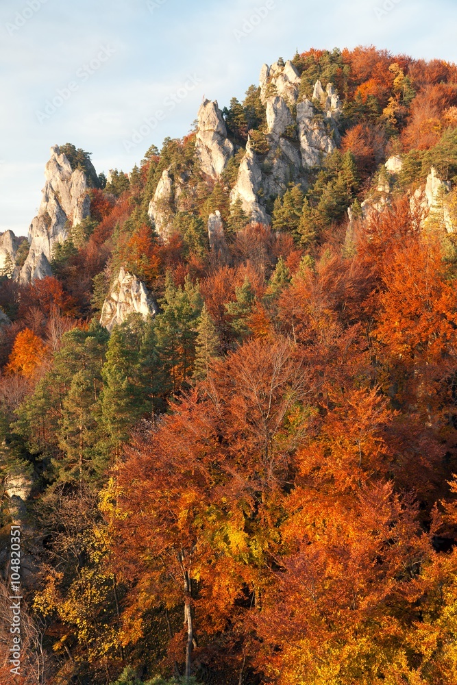 Sulov rockies - sulovske skaly - Slovakia Sulov rockies - sulovske skaly - Slovakia