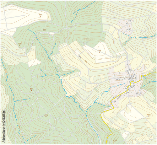 topographic map