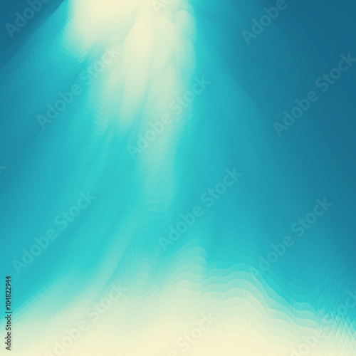 The Underwater World. Vector Illustration For Your Design. Can Be Used For Banner, Flyer, Book Cover, Poster, Web Banners.