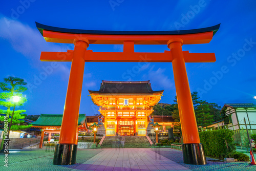 Fushimiinari Taisha ShrineTemple in Kyoto, Japan