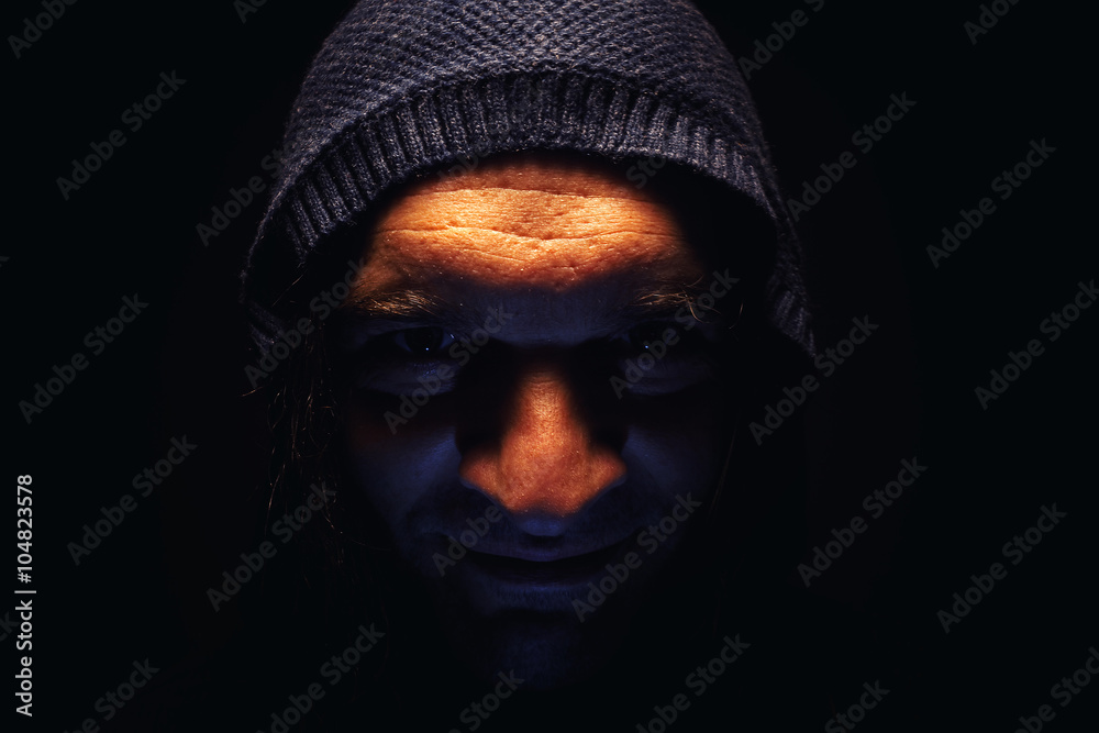 Portrait of a Man With Hood Portrait of a Man With Hood
