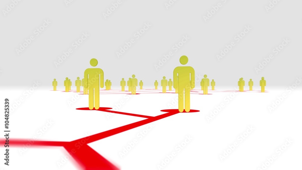 Seamless animation of problems strike on people business network but they don't give up and bounce back concept in 4k ultra HD Seamless animation of problems strike on people business network but they don't give up and bounce back concept in 4k ultra HD