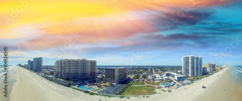 Daytona Beach aerial view, Florida photo