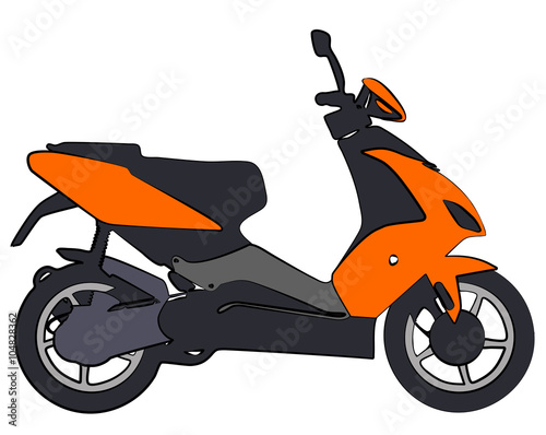 Motocycle vector