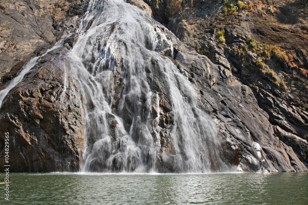 Fototapeta premium Dudhsagar Falls in Karnataka. India