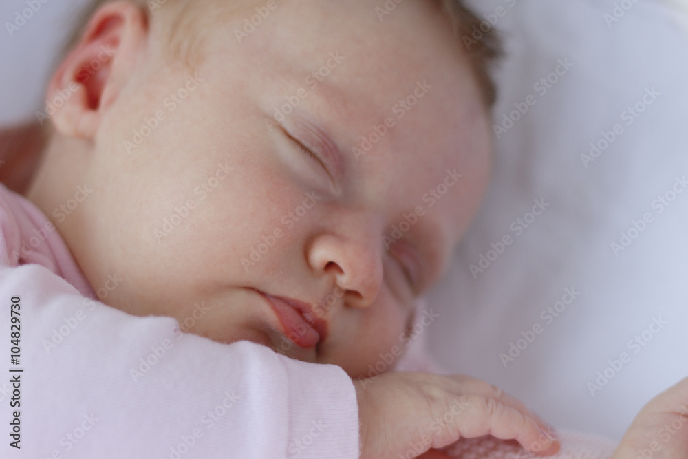 Newborn baby girl sleeping/Cute newborn baby girl sleeping Newborn baby girl sleeping/Cute newborn baby girl sleeping