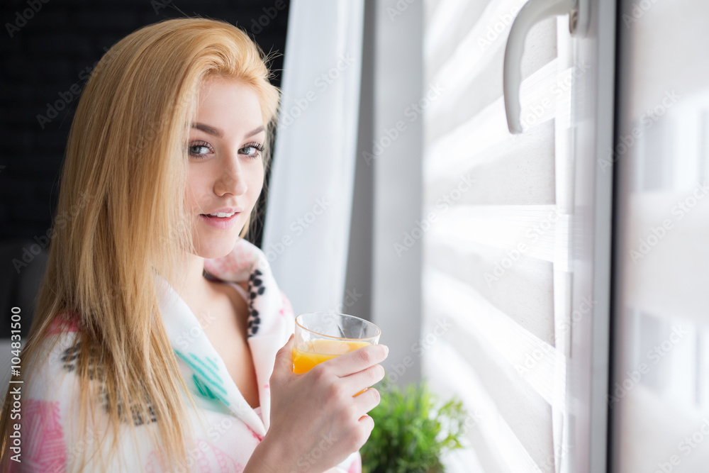 Glass of juice for all day energy Glass of juice for all day energy