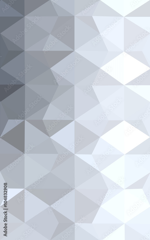 Gray polygonal design pattern, which consist of triangles and gradient in origami style. Gray polygonal design pattern, which consist of triangles and gradient in origami style.
