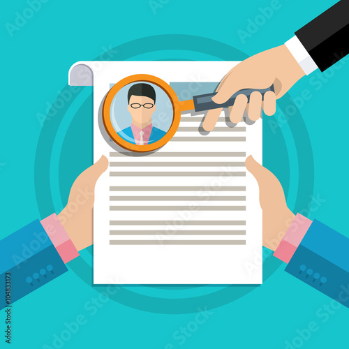 Concept of searching professional staff