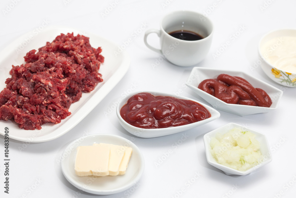 Ingredientes para salsa bolognesa Ingredientes para salsa bolognesa