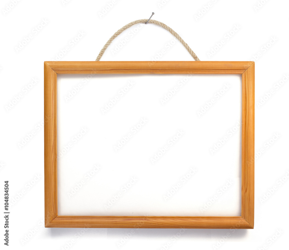 photo frame isolated on white