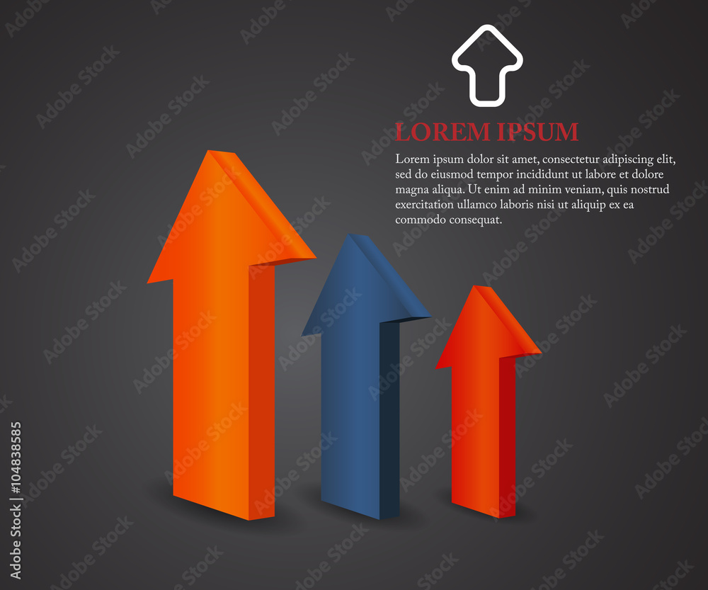 Abstract Arrow Background Vector Abstract Arrow Background Vector